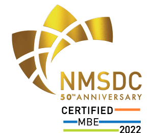 National Minority Supplier Development Council (NMSDC) Certified MBE (Minority Business Enterprise)