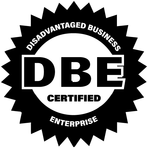 Disadvantaged Business Enterprise (DBE) certified
